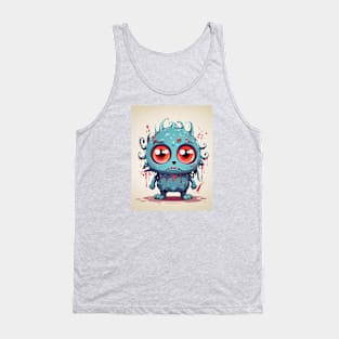 Cute Halloween Monster Tank Top